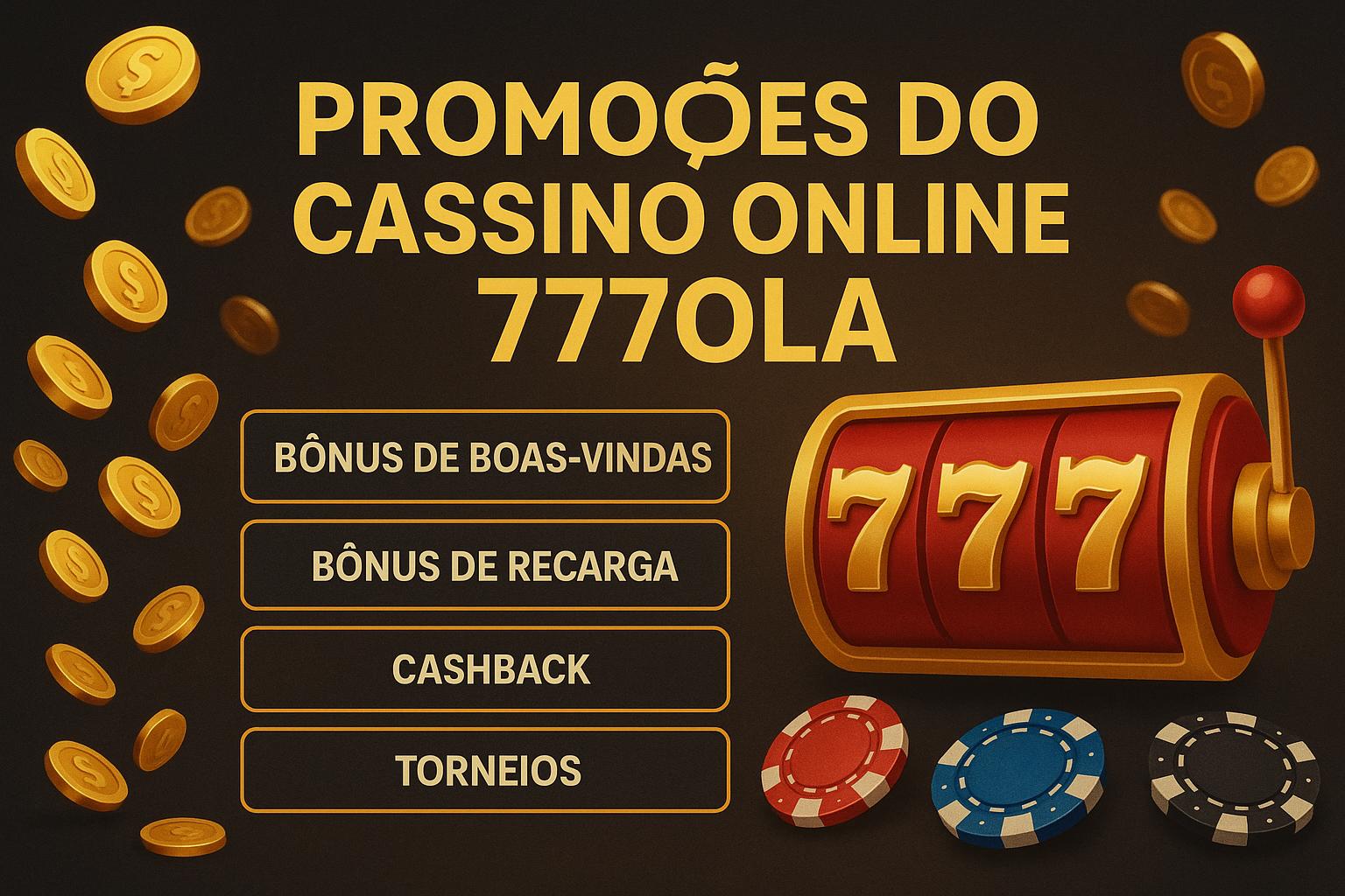 O bônus promocional 777OLA é uma ótima maneira de começar sua aventura