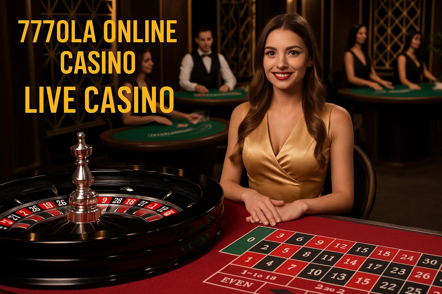 O 777OLA Live Casino lança promoções regularmente