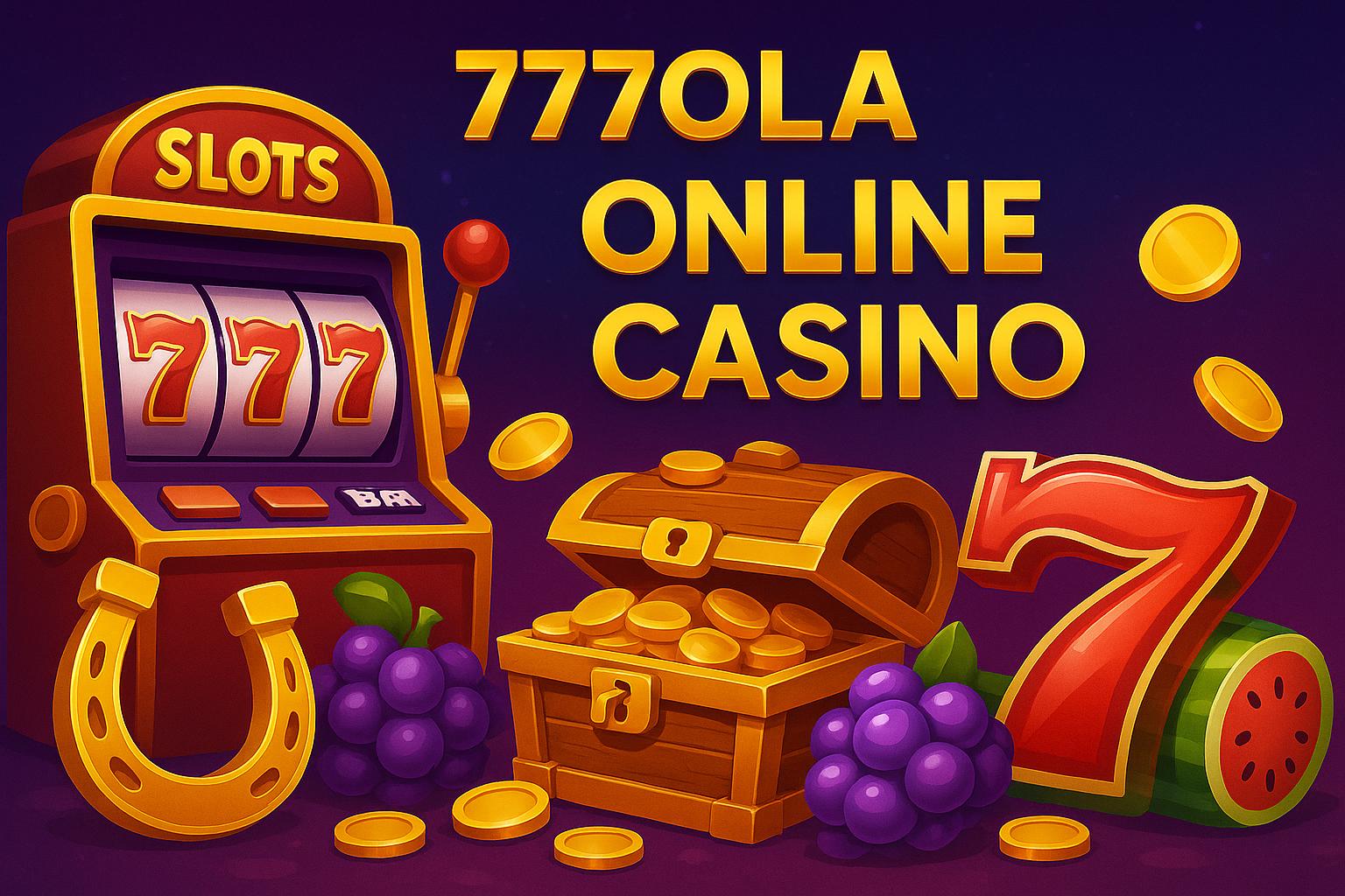 Jogos de Slot no Casino Online 777OLA