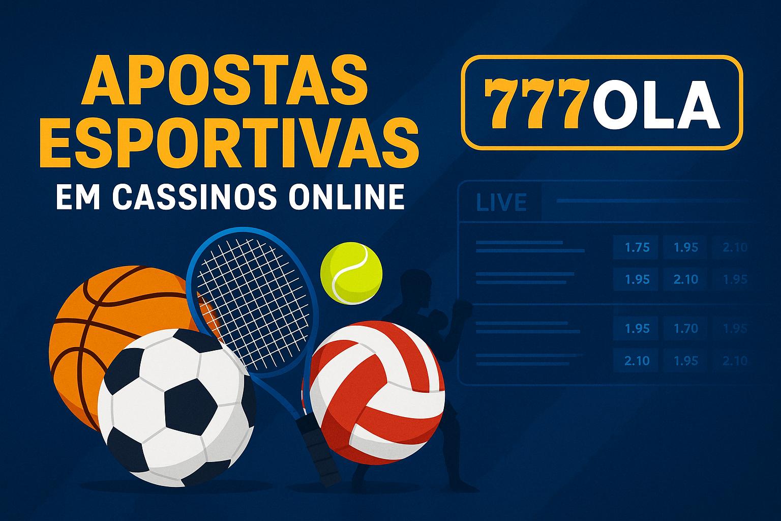 Apostas esportivas no cassino online 777OLA